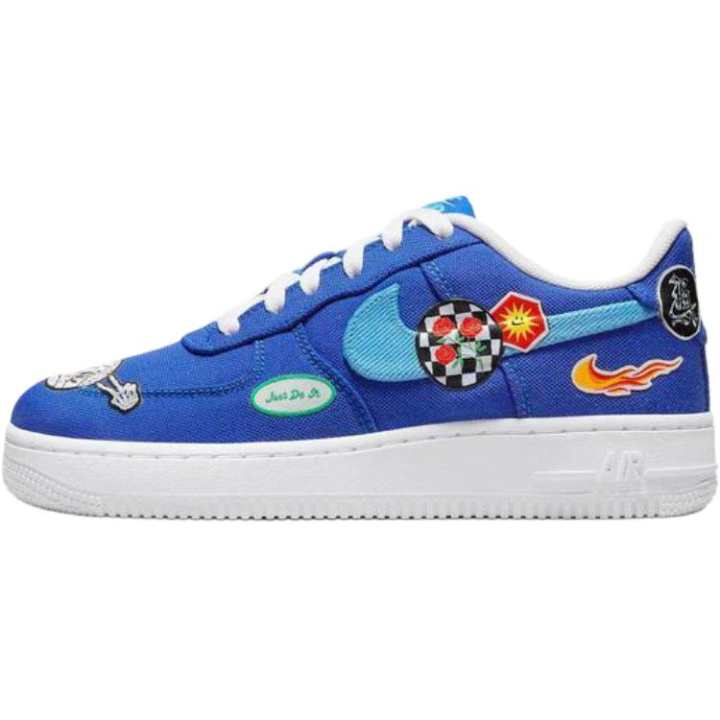 Nike Nike Air Force 1 Low top Skateboard Shoes Blue Unisex