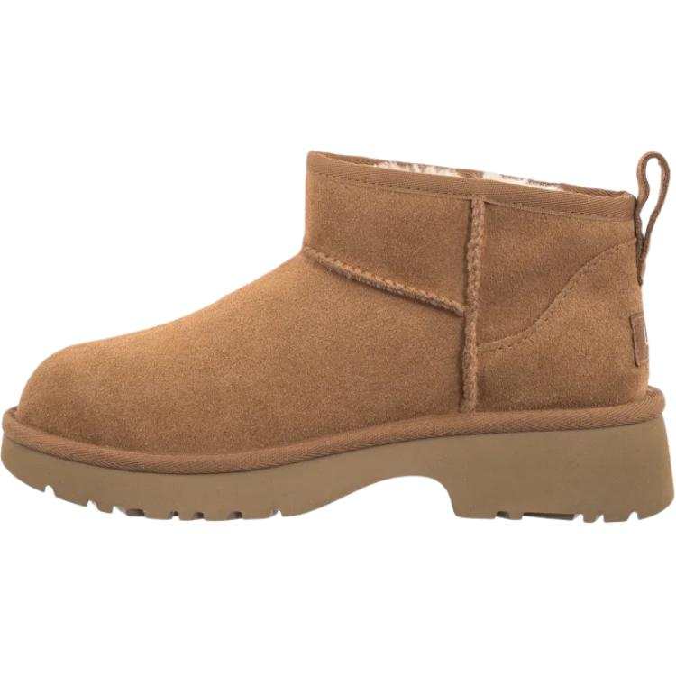 UGG CLASSIC ULTRA MINI Slip Resistant Abrasion Resistant Kids' Boots Brown Teenagers