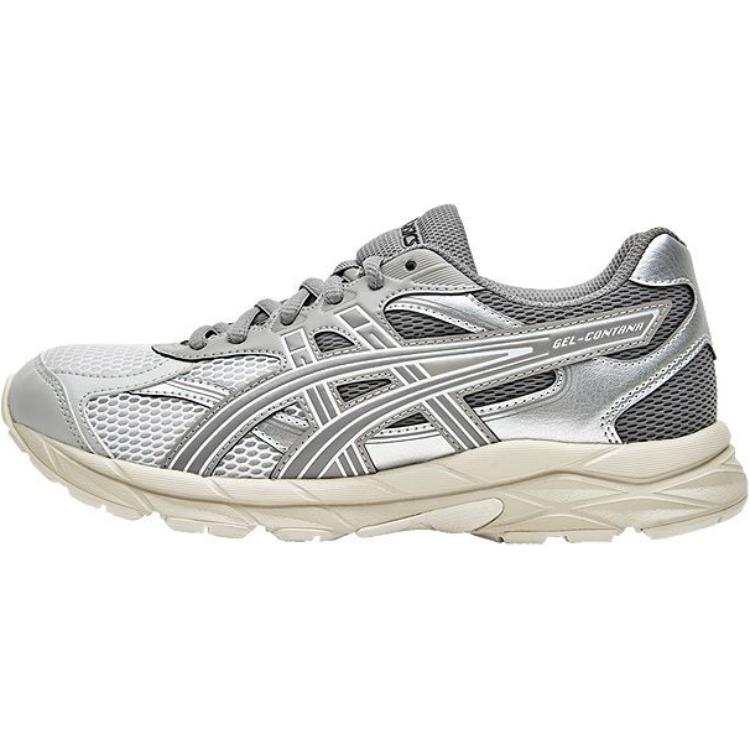 ASICS RUNNING KIDS Abrasion Resistant Low top Kids' Running Shoes Silver