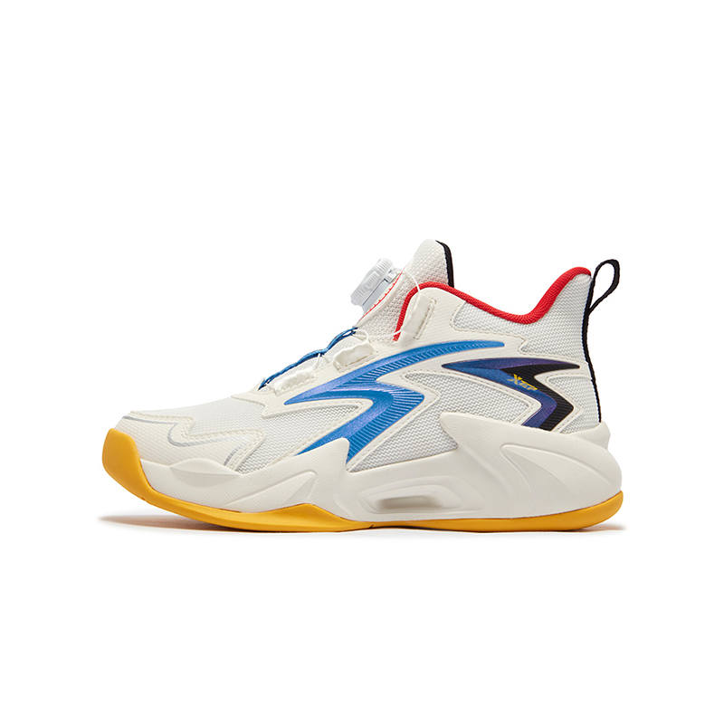 XTEP Wind 2.0 Fashion Trend Slip Resistant Cushioning Abrasion Resistant Breathable High top Basketball Shoes