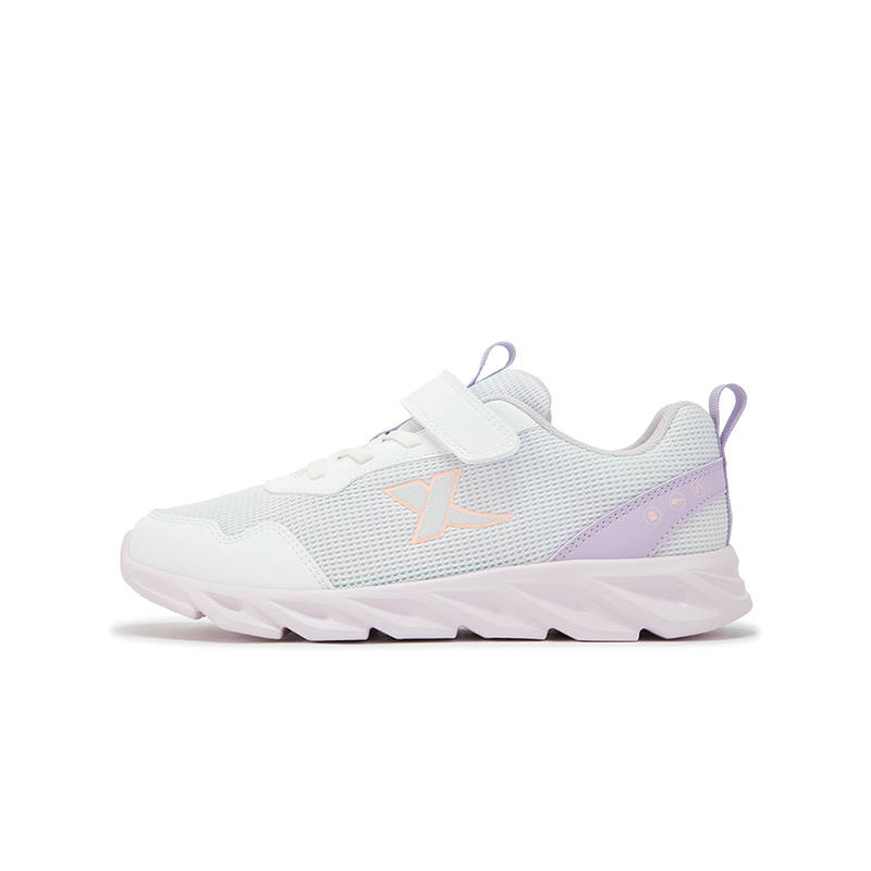 XTEP Low top Running Shoes White Purple Teenagers