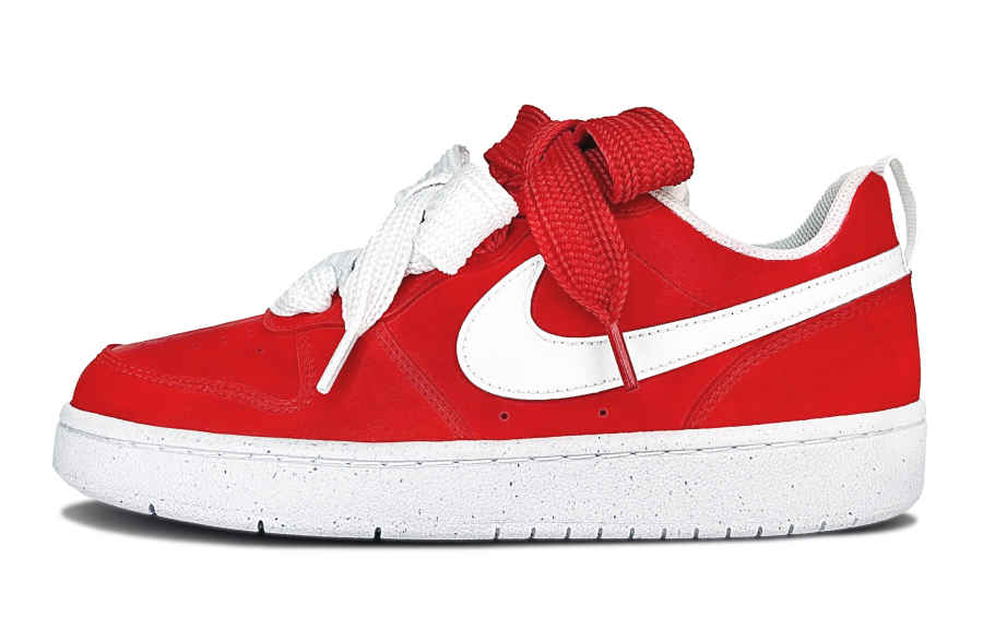 Nike Nike Court Borough Low Recraft Horse Year Spring Festival CNY Collection, Thousand Words Abrasion Resistant