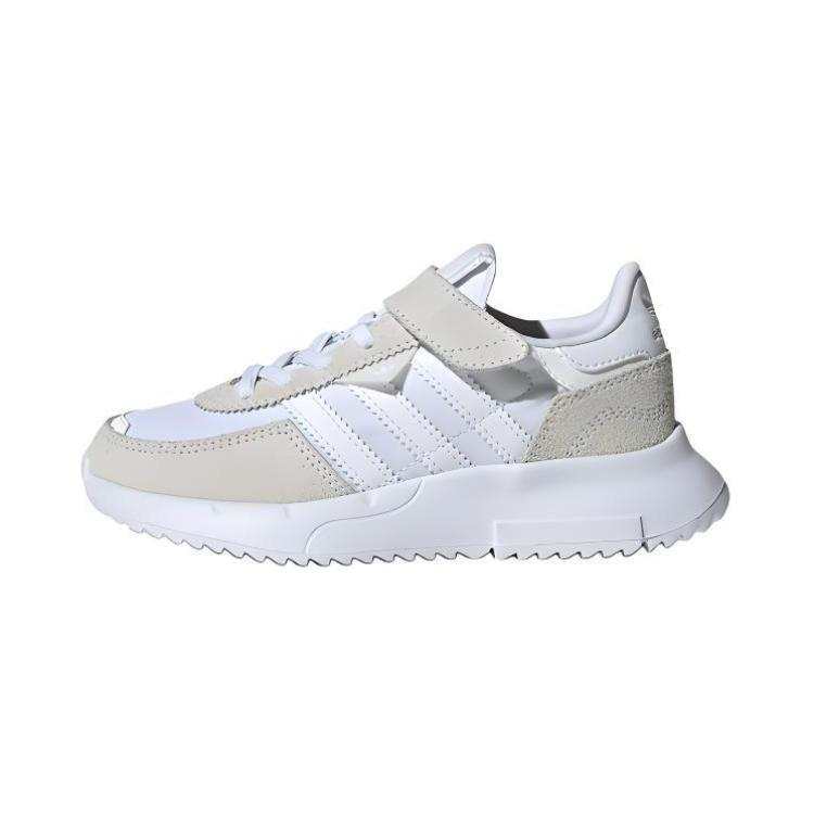 Adidas Originals Retropy F2 Cf El C Low top Kids Lifestyle Shoes White Gray Children Aged 3 7 Years Old