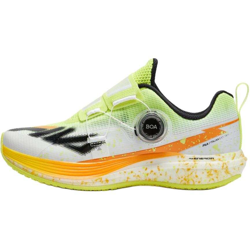 FILA KIDS Fabric Kids' Running Shoes Eye Catching Yellow/White Kids'