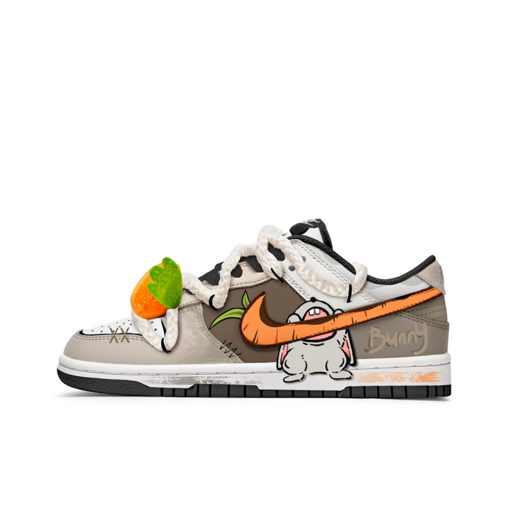 Nike Nike Dunk Slip Resistant Abrasion Resistant Slip Resistant Abrasion Resistant Low top Kids' Skateboarding Shoes