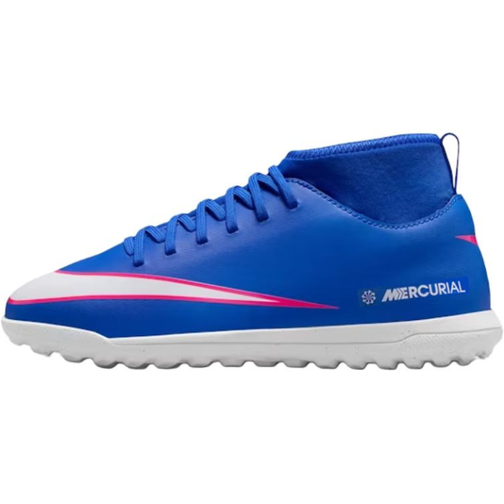 Nike Nike Mercurial Superfly 10 Mid top Soccer Shoes Racing Blue Unisex