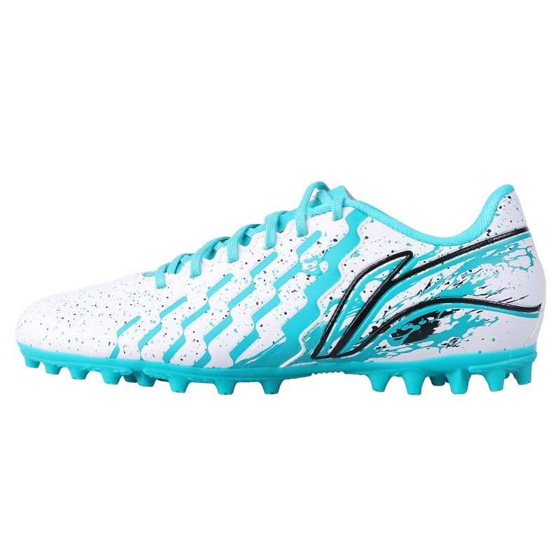 Li-Ning YOUNG Li Ning YOUNG Low top Soccer Shoes Ice Porcelain Green Teenagers