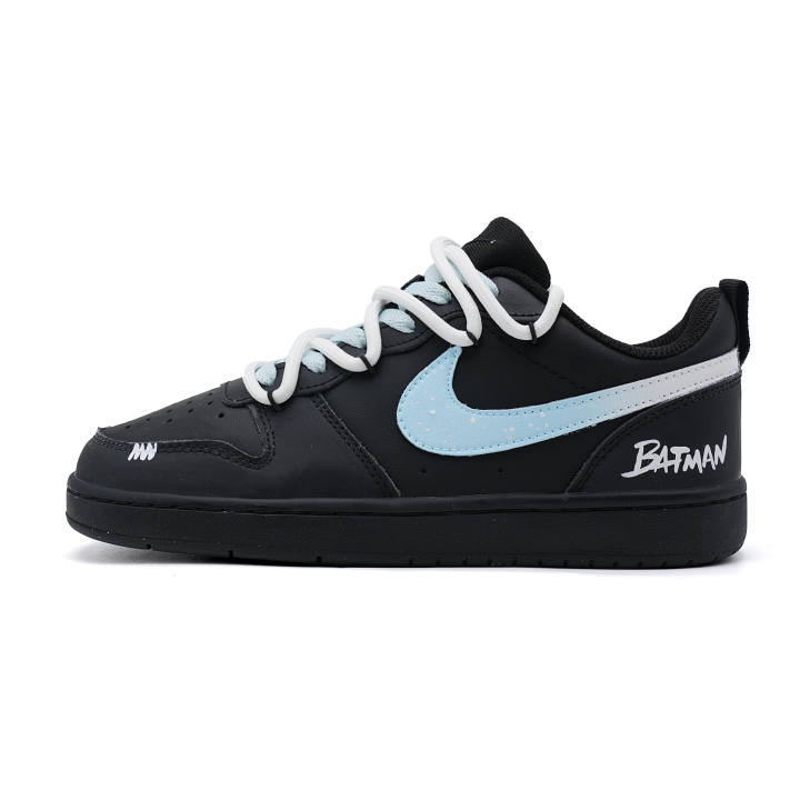 Nike Nike Court Borough Blackberry Leather Slip Resistant Abrasion Resistant Slip Resistant Abrasion Resistant Low top