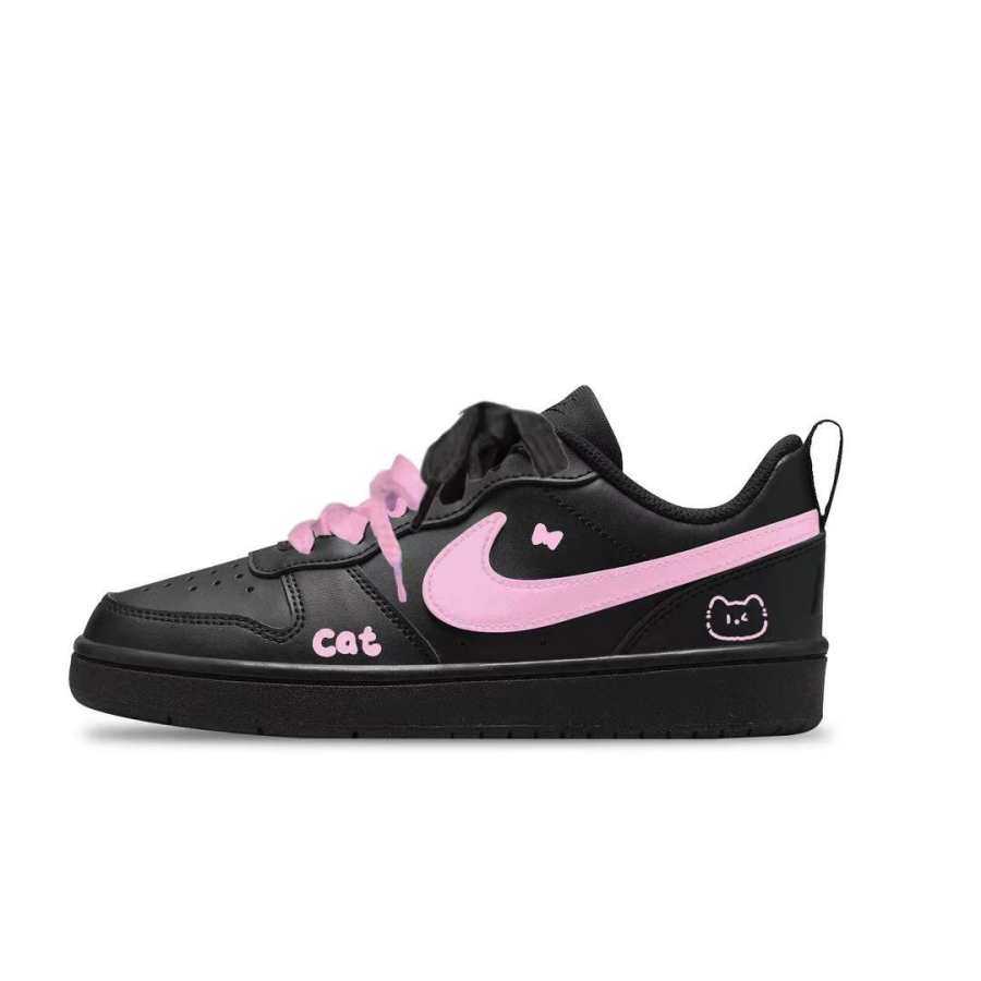 Nike Nike Court Borough Leather Slip Resistant Abrasion Resistant Slip Resistant Abrasion Resistant Low top
