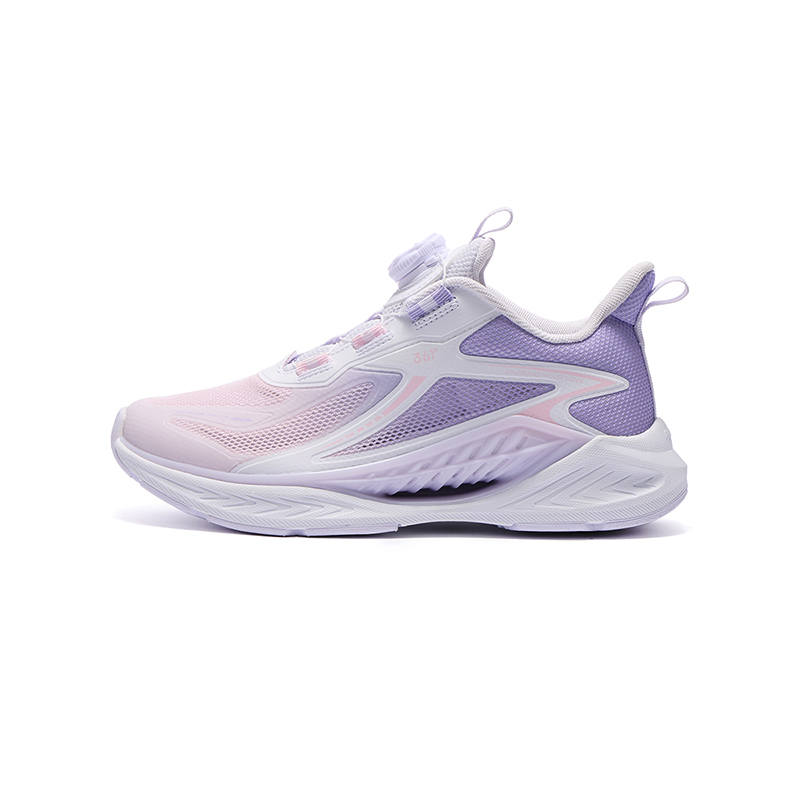 361°KIDS Fabric Low top Running Shoes Baby Pink/Wood Vine Purple/361 Degrees White Unisex