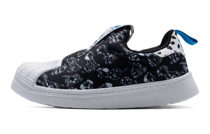 Adidas Originals SUPERSTAR 360 C Abrasion Resistant Low top Kids' Skateboarding Shoes Black Kids'