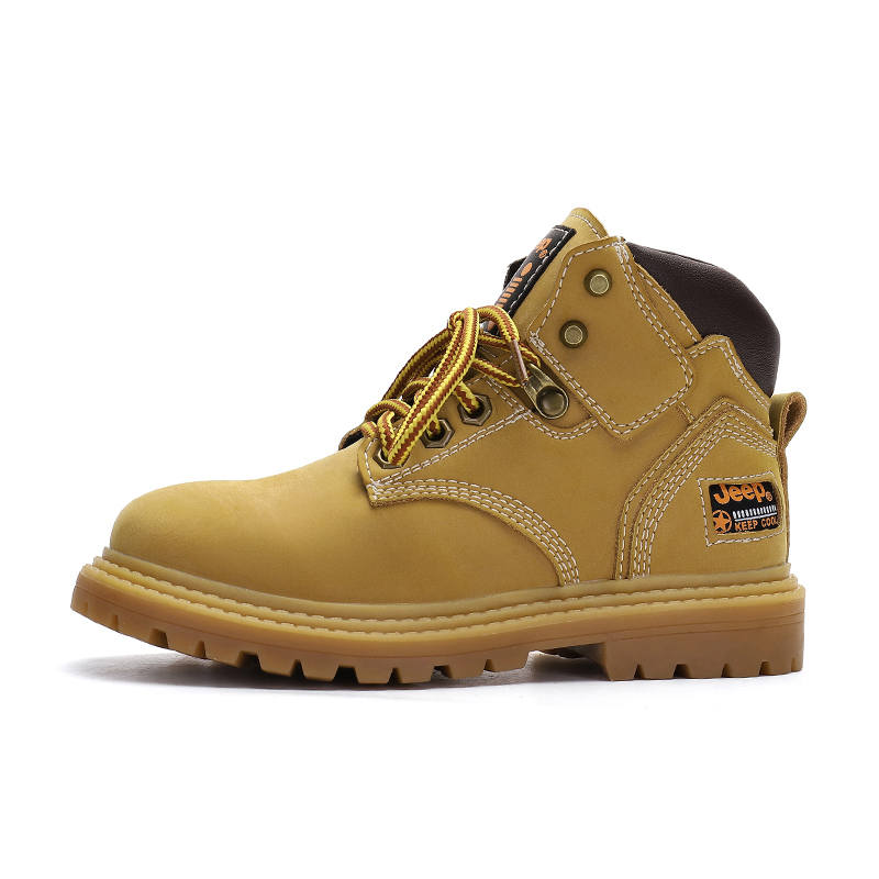Jeep Platform Round Tip, Fleece Lined Lining Kids' Boots Earth Yellow Kids'