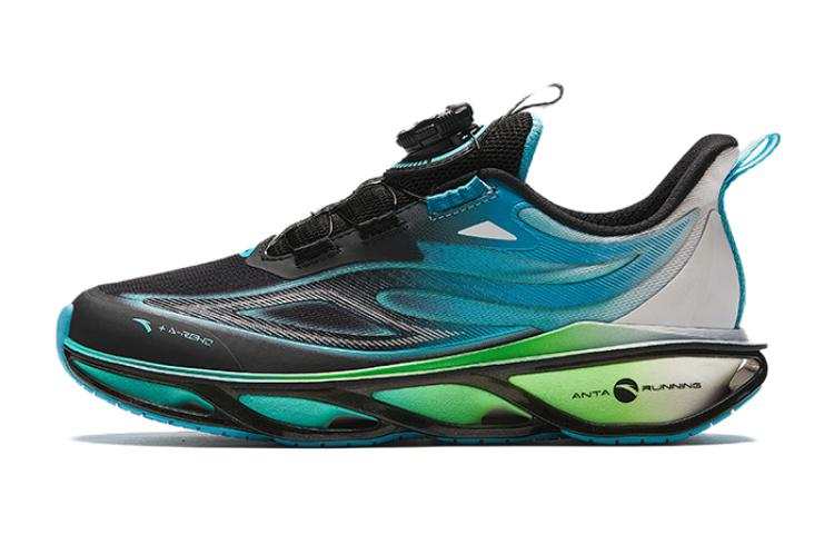 Antakids Comfortable Cushioning, Wear Resistant Low top Running Shoes Black Blue Green Teenagers
