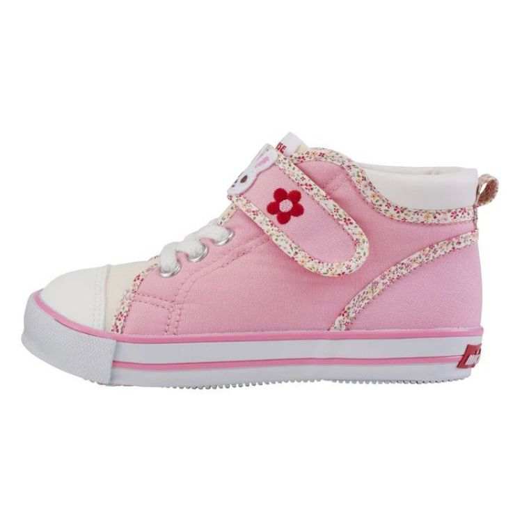 Miki House Colour-block Touch-strap Sneakers