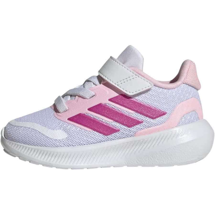 Adidas Adidas RUNFALCON 5 Support Low top Toddler Shoes White Purple Pink Infant And Toddler