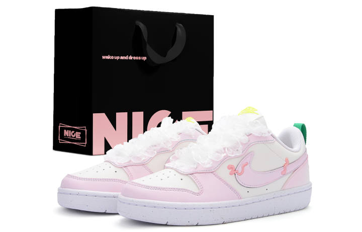 Nike Nike Court Borough Slip Resistant Cushioning Abrasion Resistant Breathable