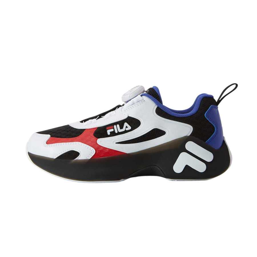 FILA KIDS BOA Abrasion Resistant Rebound Abrasion Resistant Rebound Low top Kids' Training Shoes Caviar Gray Teenagers