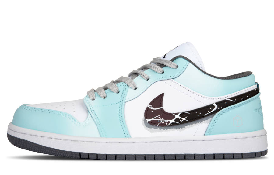 Jordan Jordan Air Jordan 1 Leather Slip Resistant Abrasion Resistant Slip Resistant Abrasion Resistant Low top
