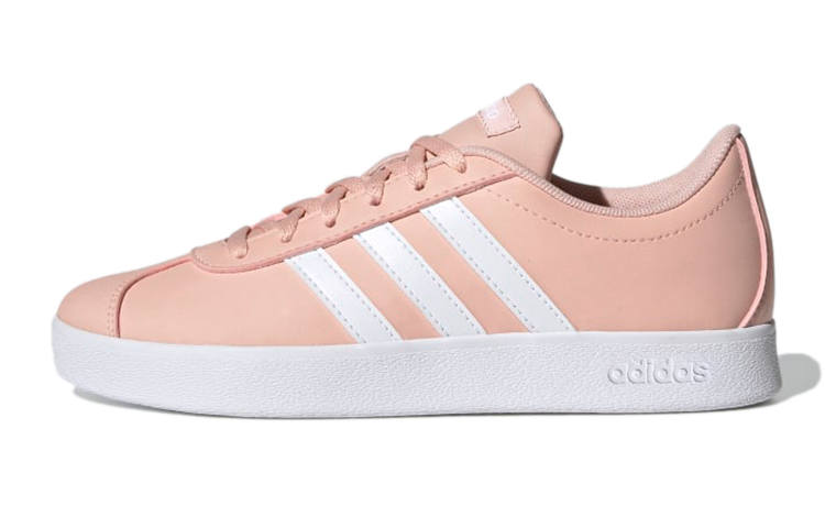 Adidas Adidas VL COURT 2.0 Abrasion Resistant Abrasion Resistant Low top Kids' Skateboarding Shoes Pink Kids'