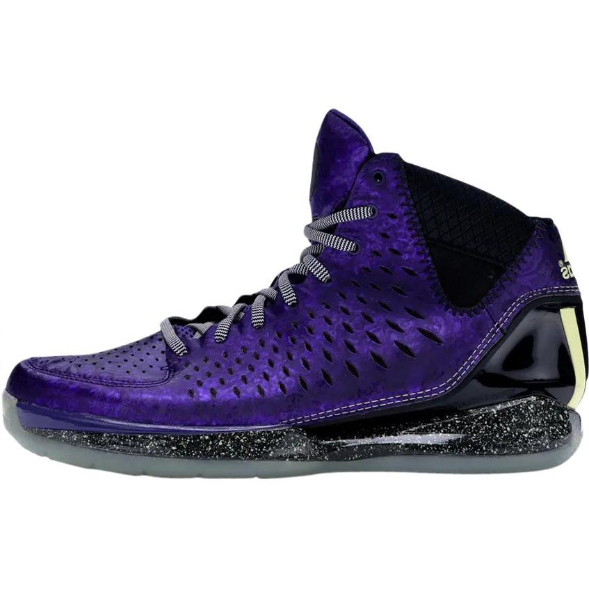 Adidas Adidas D Rose 3 Mid top Children's Basketball Shoes Purple Teenagers