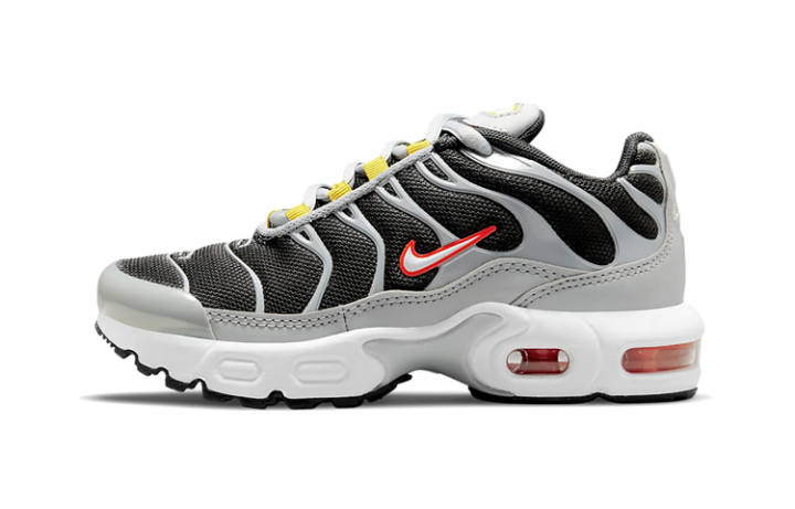 Nike Nike Air Max Plus Kids Lifestyle Shoes Silver Black Children Aged 3 7 Years Old