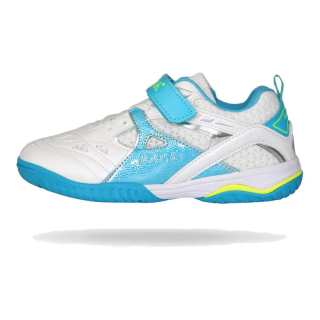 JOOLA Slip Resistant Abrasion Resistant Kids' Training Shoes White Blue Kids'