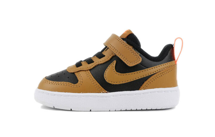 Nike Nike Court Borough Low 2 Low top Toddler Shoes Black Wheat Infant And Toddler