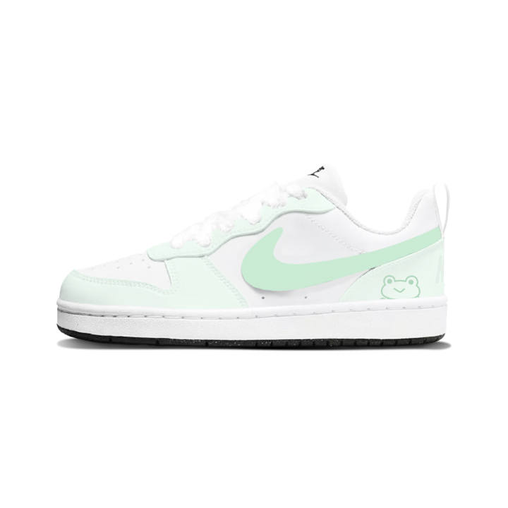 Nike Nike Court Borough Synthetic Leather Cushioning Abrasion Resistant Cushioning, Wear Resistant Low top