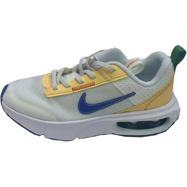 Nike Nike Air Max INTRLK Abrasion Resistant Breathable Low top Kids Lifestyle Shoes White Children Aged 3 7 Years Old