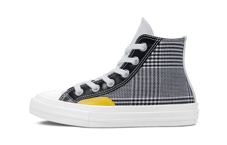Converse Chuck Taylor All Star High top Kids Canvas Shoes White Yellow Black Kids'