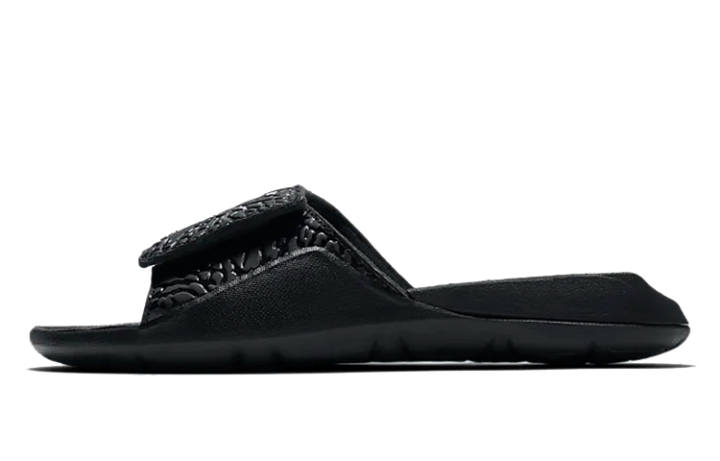 Jordan Air Jordan Hydro 7 V2 Burst Crack Black Slippers GS