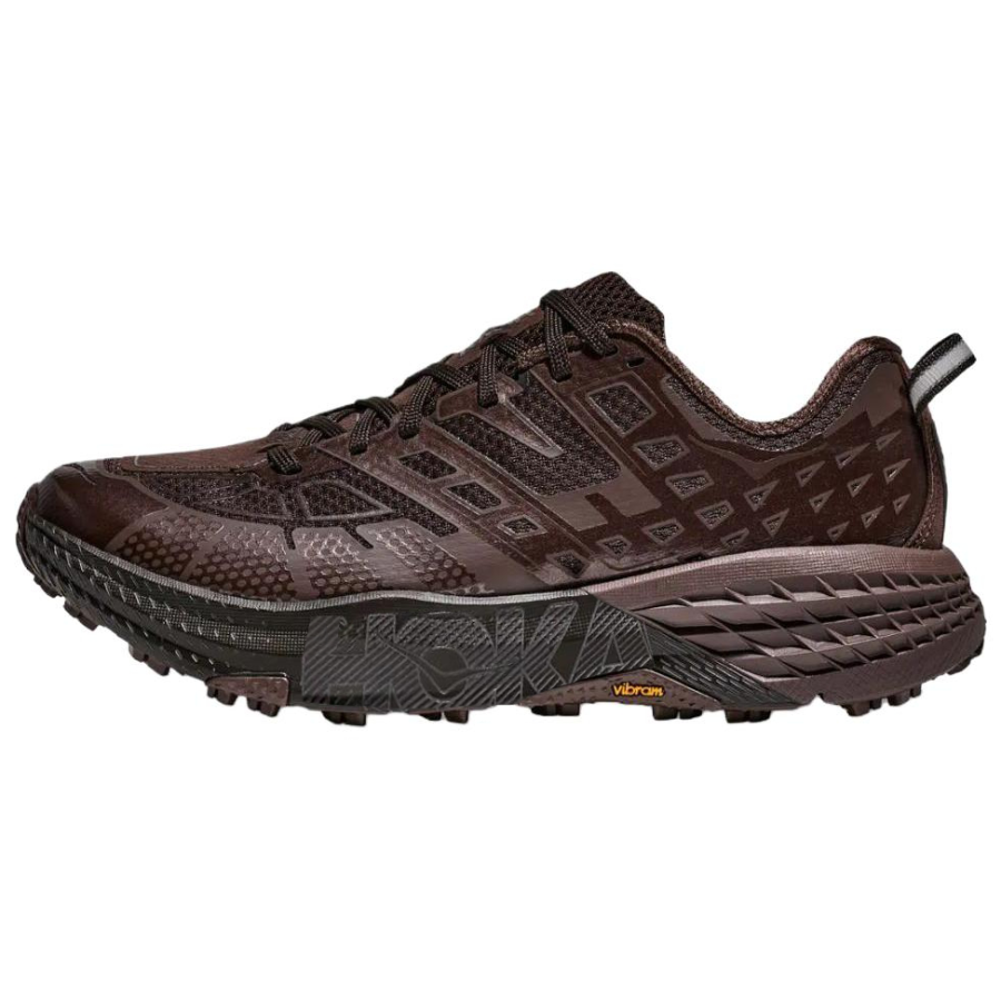 HOKA ONE ONE SPEEDGOAT 2 Trail Running Shoes Unisex Brown