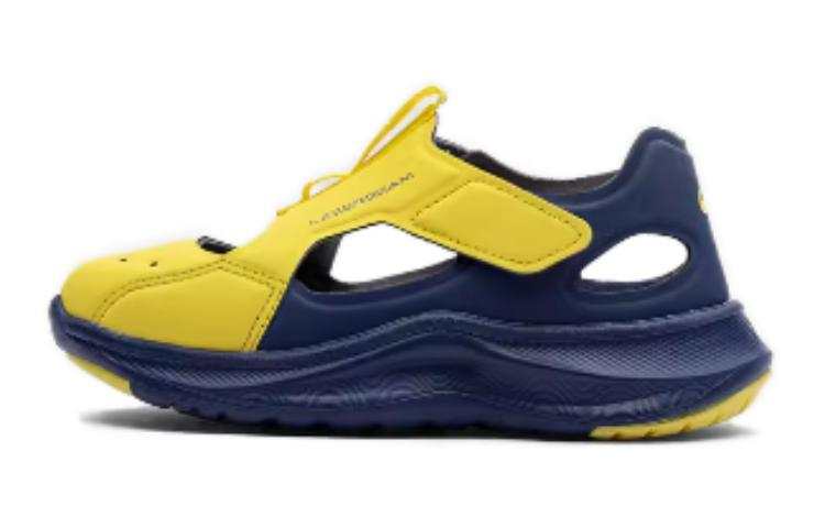 ASICS Synthetic Leather Low top Children's Sandals Yellow Blue Teenagers