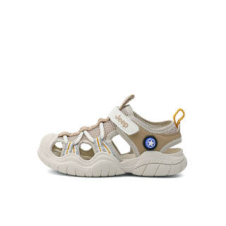 Jeep Slip Resistant, Abrasion Resistant, Lightweight Children's Sandals Khaki Kids'