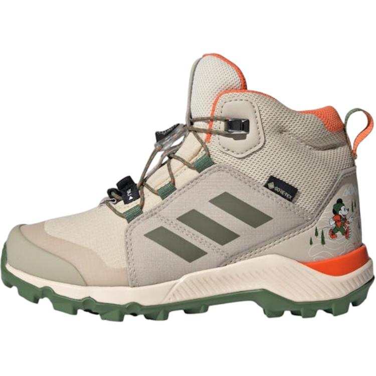 Adidas Disney x Adidas Terre Mid top Kids' Outdoor Shoes Beige Gray