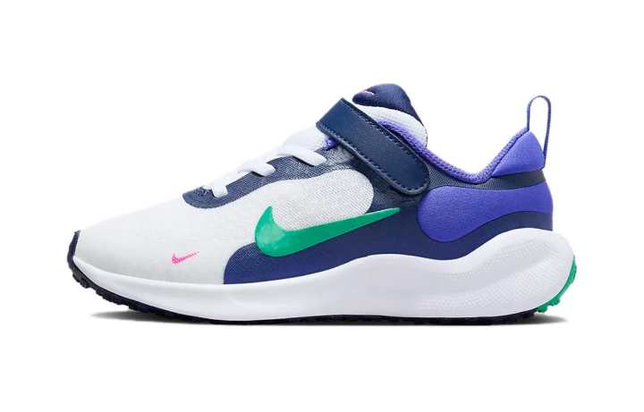 Nike Nike Revolution 7 PS 'Midnight Navy Stadium Green'