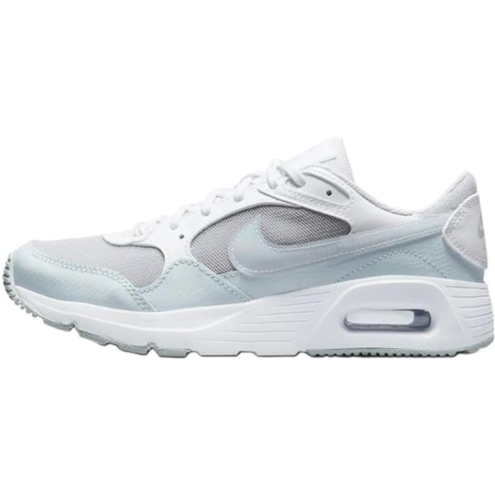 Nike Nike Air Max SC Abrasion Resistant Low top Kids' Running Shoes White Teenagers
