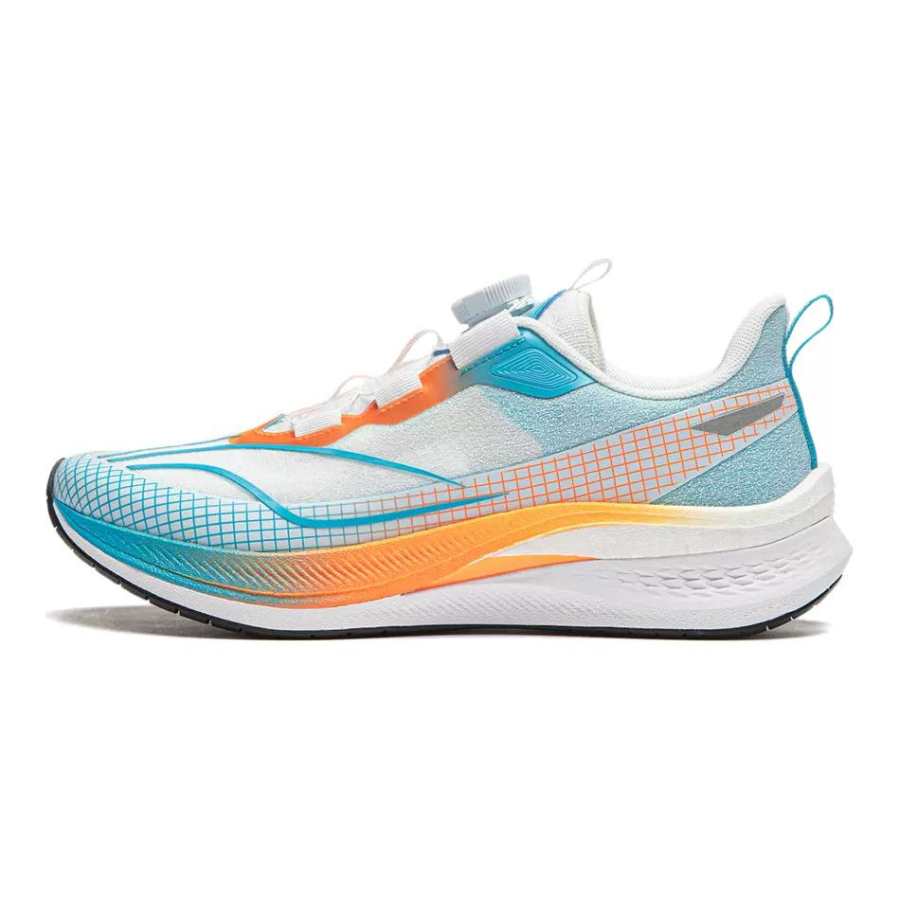 Li-Ning YOUNG Li Ning YOUNG Red Hare 7 PRO YOUNG Low top Kids' Running Shoes Blue Orange White Unisex