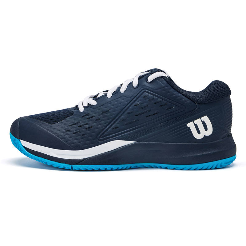 Wilson RUSH PRO JR L Fabric Breathable Kids' Training Shoes Marine Blue Teenagers