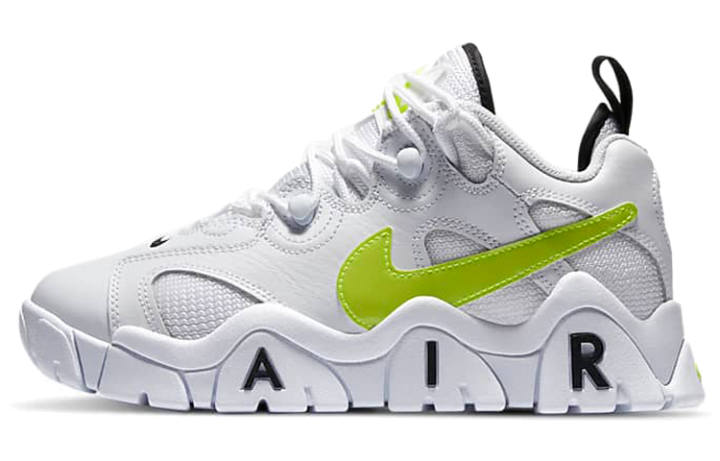 Nike Nike Air Barrage Low White Black Volt GS