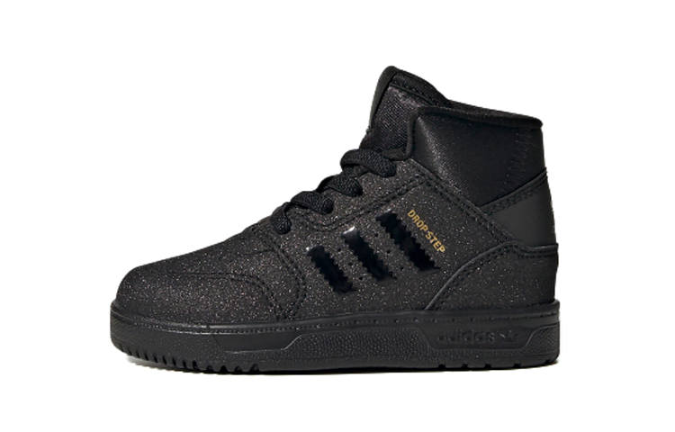 Adidas Originals Drop Step High top Toddler Shoes Black Infant And Toddler