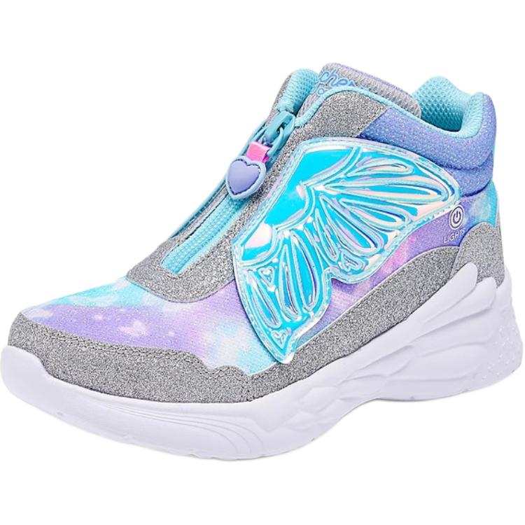 Skechers Kids Abrasion Resistant Abrasion Resistant High top Kids Lifestyle Shoes Blue Kids'