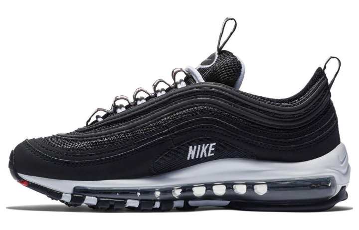 Nike Nike Air Max 97 Abrasion Resistant Low top Casual Shoes Black Unisex