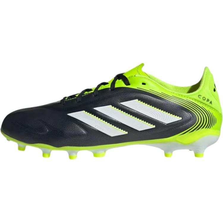 Adidas Adidas Copa Pure 3 Synthetic Leather Slip Resistant Slip Resistant Low top Kids' Soccer Shoes Black Green Kids'