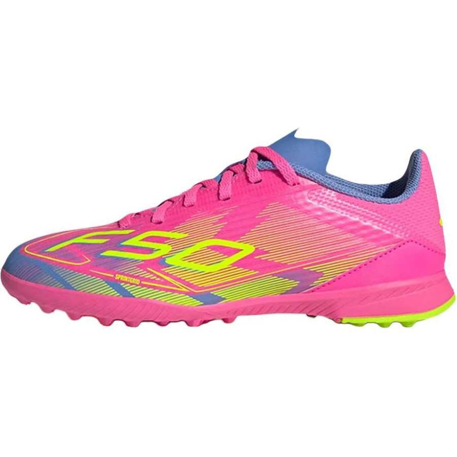 Adidas Adidas F50 League Low top Kids' Soccer Shoes Pink Blue Kids'