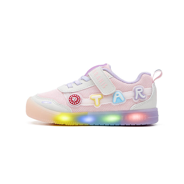 TARANIS Kids' Flashlight Shoes Slip Resistant Waterproof Toddler Shoes Fall New Infant And Toddler