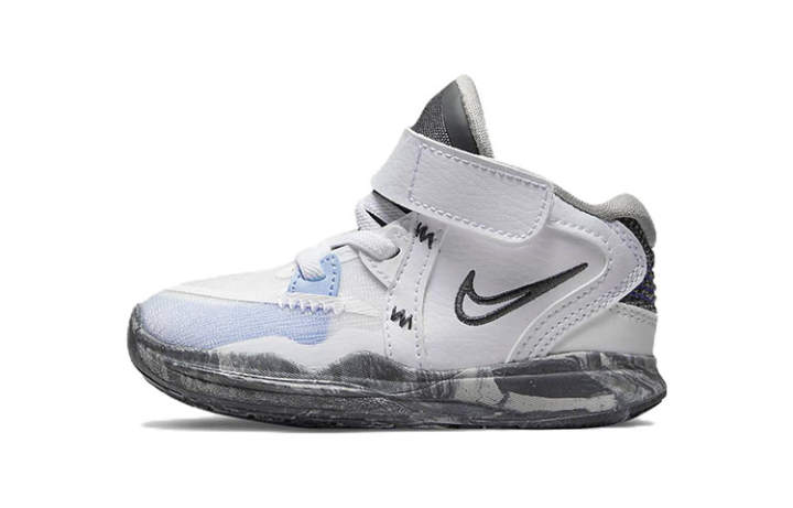 Nike Nike Kyrie 8 Infinity Mid top Toddler Shoes White Black Infant And Toddler