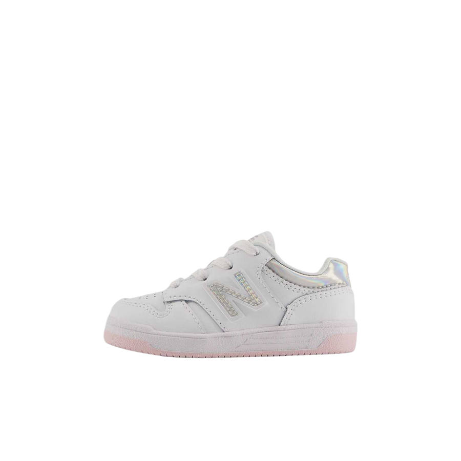 New Balance New Balance Abrasion Resistant Toddler Shoes White/Pink Infant And Toddler