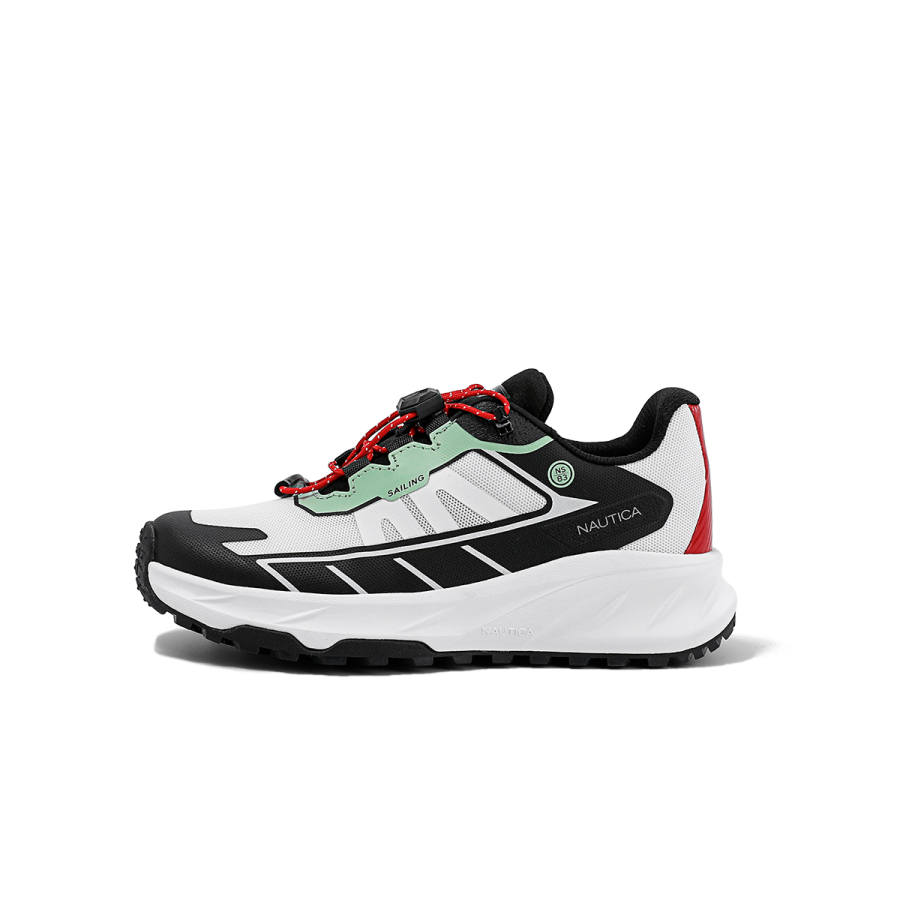 NAUTICA Low top Kids' Running Shoes White Red Teenagers