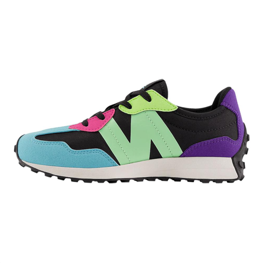 New Balance New Balance NB 327 Slip Resistant, Abrasion Resistant, Lightweight Kids Lifestyle Shoes Black Kids'